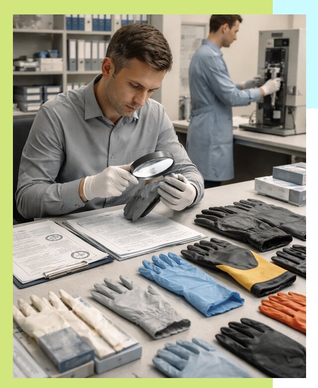 Сертификация перчаток и средств защиты продукции в Сегеже