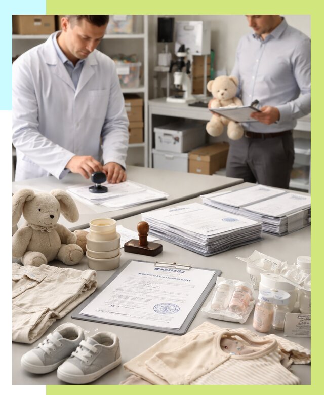 Сертификация детских товаров в Сегеже от 15608 р. | Алешин-Сгж