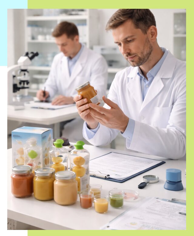 Сертификация детского питания в Сегеже от 31215 р. | Алешин-Сгж