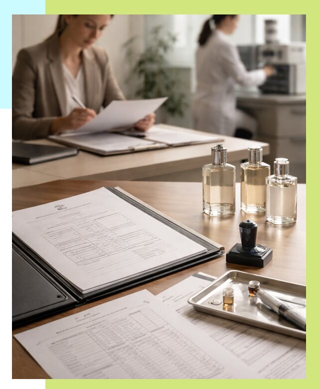 Сертификация парфюмерии в Сегеже от 15608 р. | Алешин-Сгж