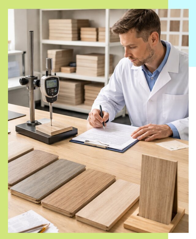 Сертификация ламината с испытаниями и оформлением документов в Сегеже