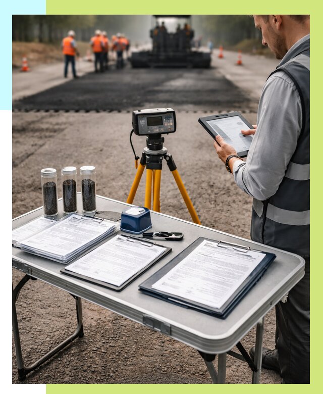 Сертификация асфальта в Сегеже от 26013 р. | Алешин-Сгж