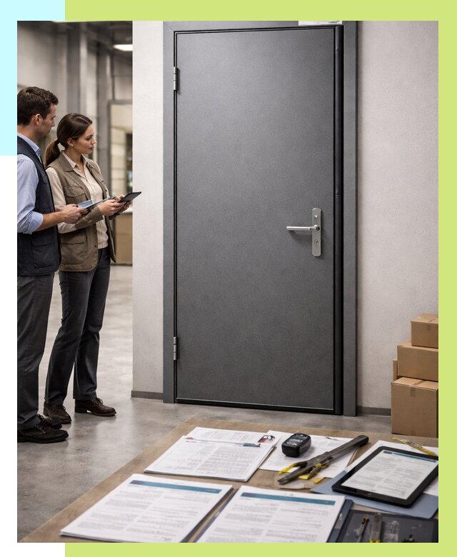 Сертификация противопожарных дверей в Сегеже от 9365 р. | Алешин-Сгж