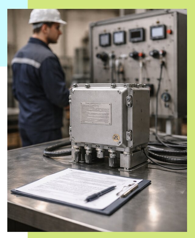 Сертификация взрывозащищенного оборудования в Сегеже от 36418 р. | Алешин-Сгж