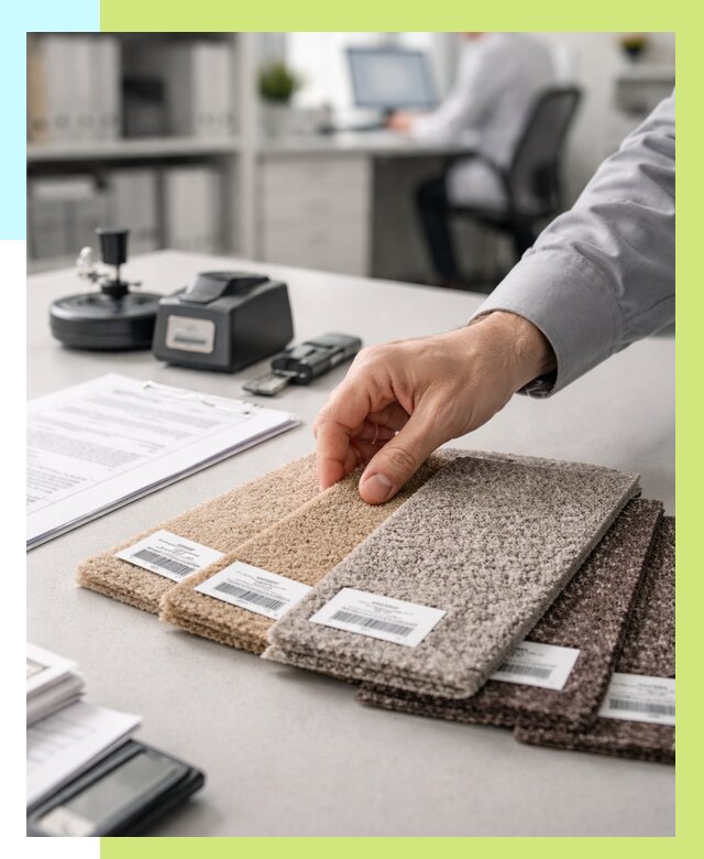 Сертификация ковролина в Сегеже от 15608 р., Алешин-Сгж