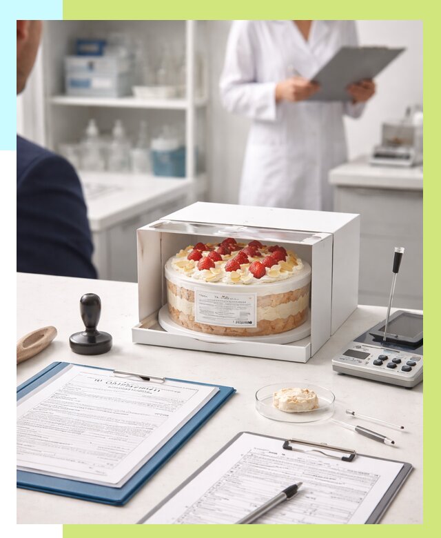 Сертификация тортов в Сегеже от 9365 р. заказать | Алешин-Сгж