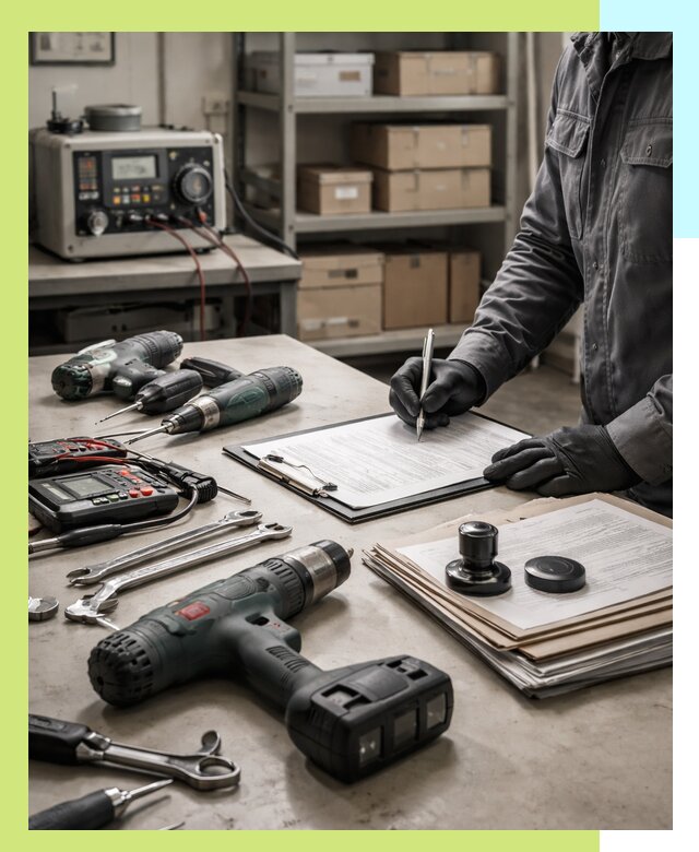 Сертификация инструмента в Сегеже по стандартам качества