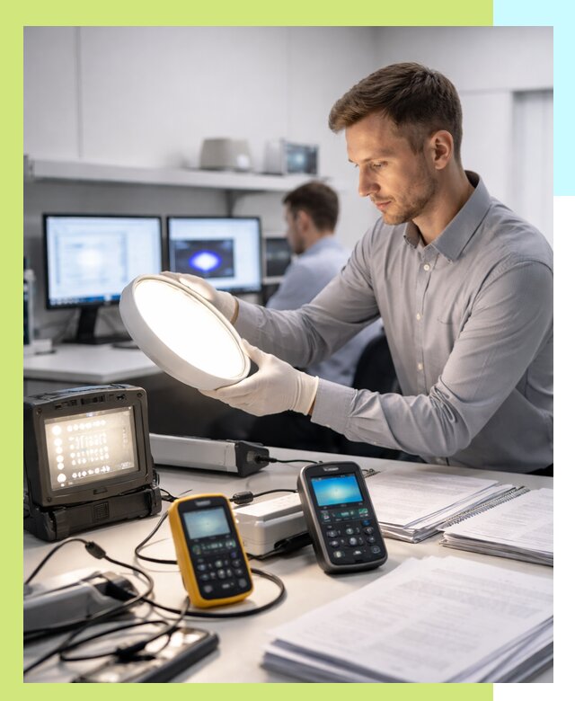 Сертификация светильников в Сегеже: испытания и оформление