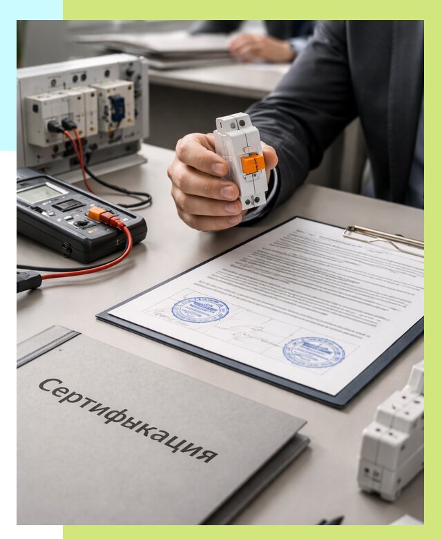 Сертификация выключателей под ключ в Сегеже от 15608 р. | Алешин-Сгж