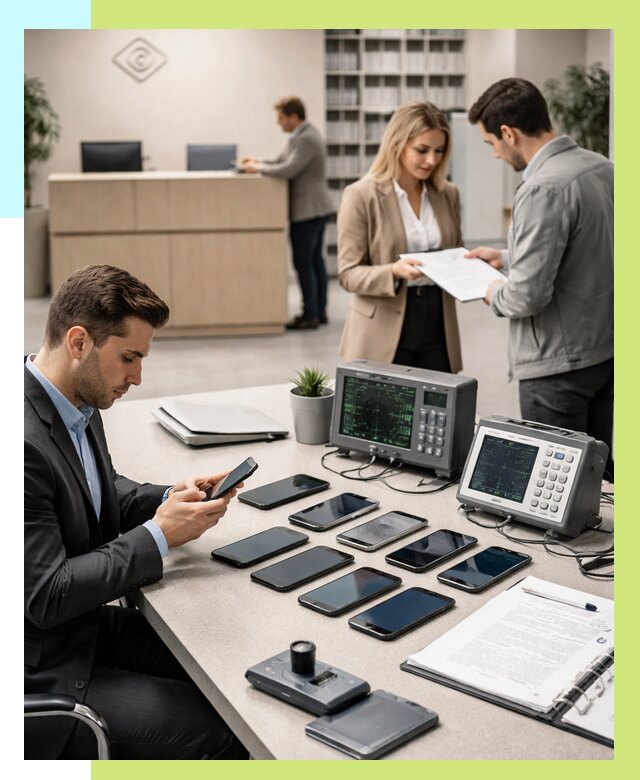 Сертификация телефонов в Сегеже от 26013 р. под ключ | Алешин-Сгж