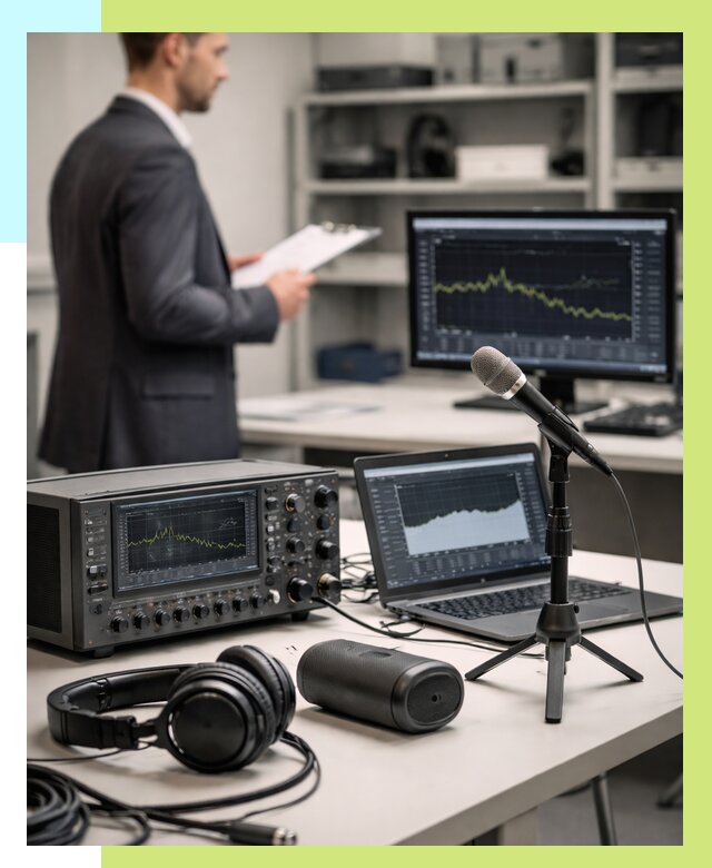 Сертификация аудиотехники в Сегеже от 15608 р., Алешин-Сгж