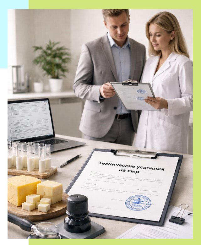 ТУ на сыры в Сегеже срочно от 12486 р. — оформление | Алешин-Сгж