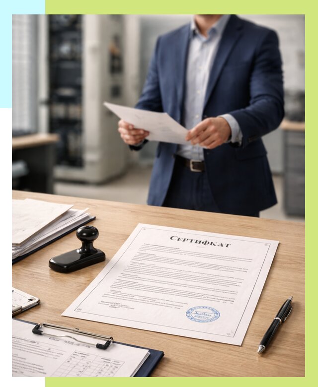 Сертификат на оборудование в Сегеже от 15608 р. | Алешин-Сгж