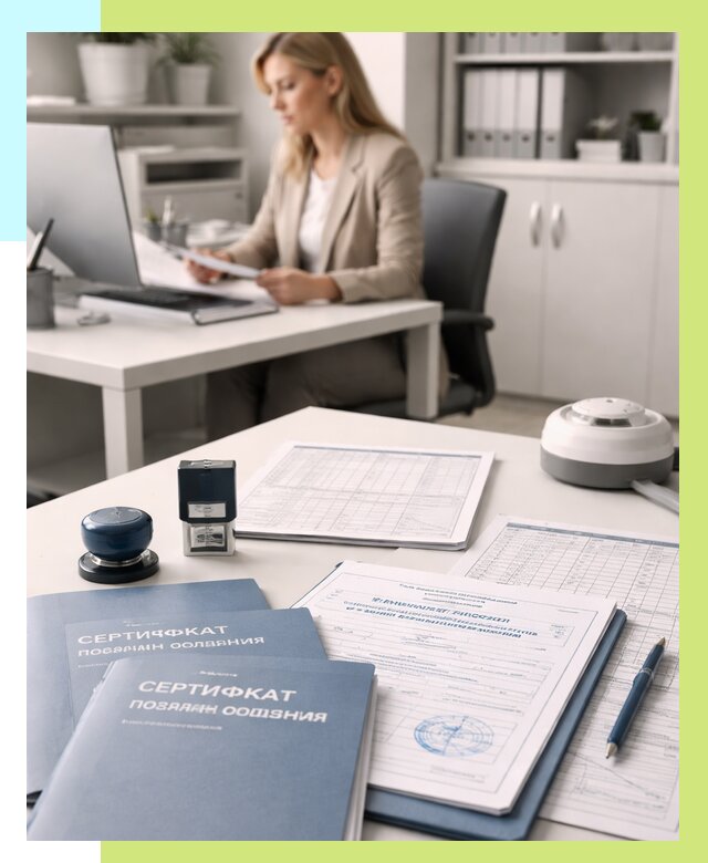 Сертификаты пожарной безопасности в Сегеже от 15608 р. | Алешин-Сгж