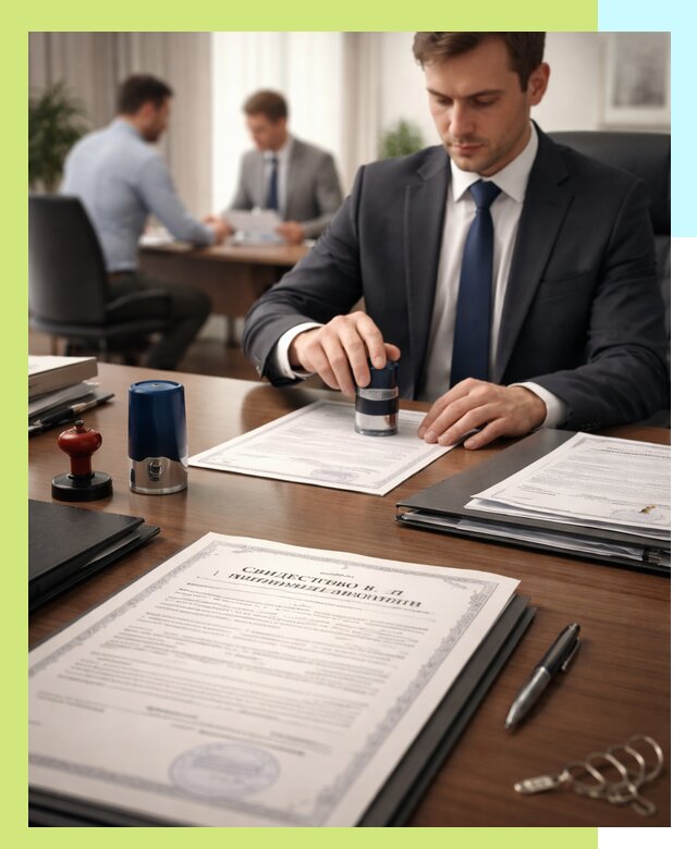 Оформление свидетельства о государственной регистрации в Сегеже