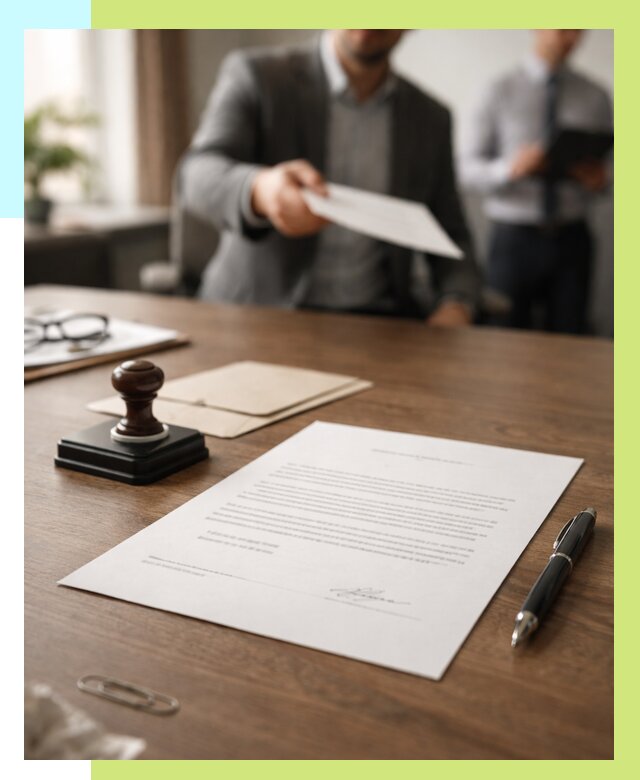 Отказное письмо по сертификации в Сегеже от 3642 р. | Алешин-Сгж