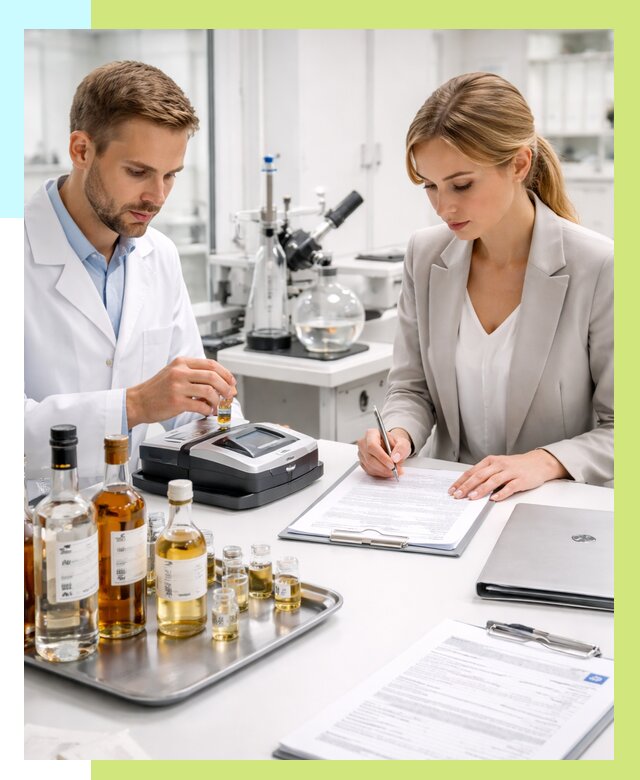 Заключение о спиртосодержании в Сегеже, от 5203 р., Алешин-Сгж