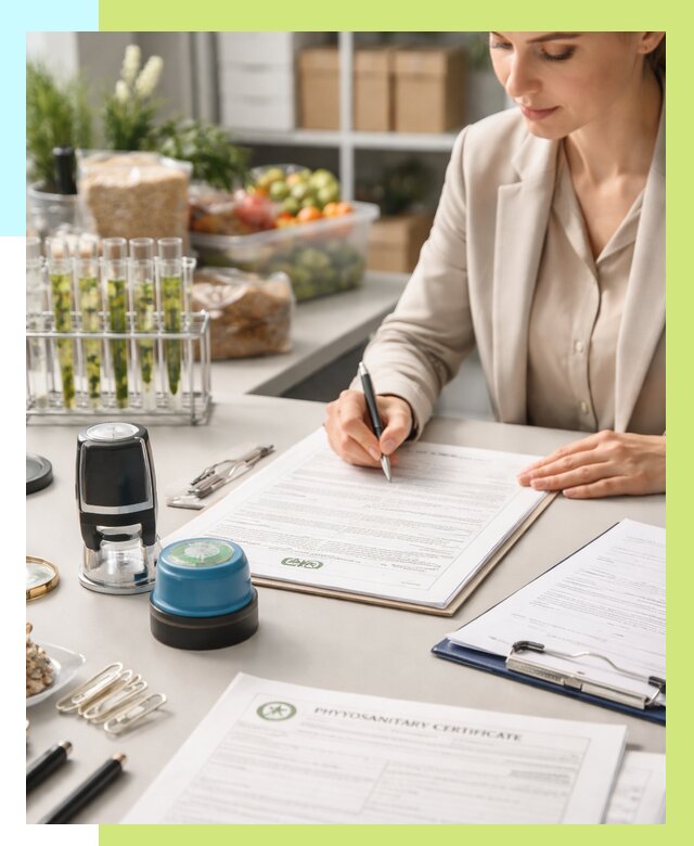 Фитосанитарный сертификат оформить в Сегеже от 4682 р. | Алешин-Сгж