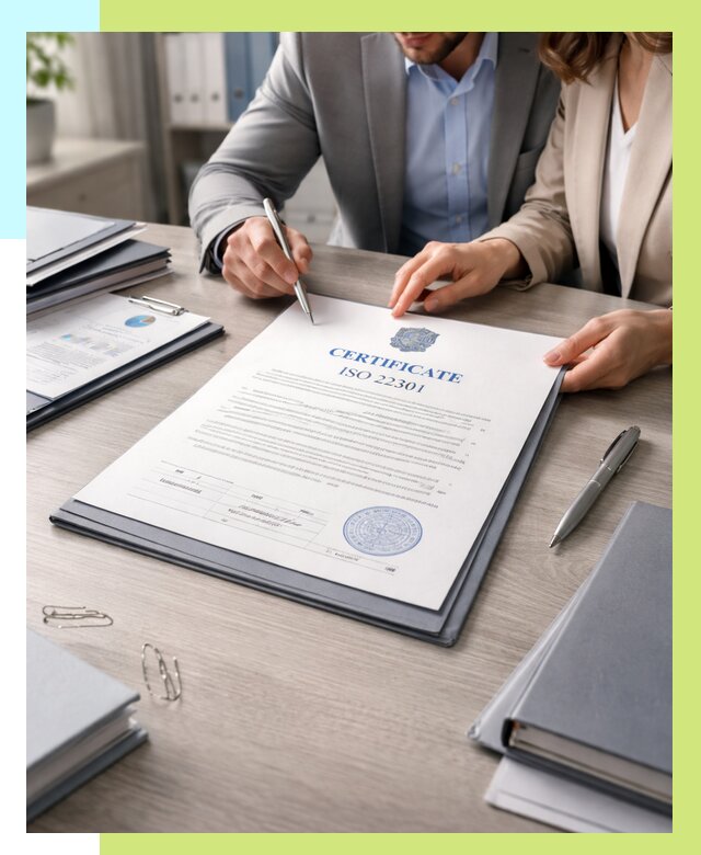 Сертификат ISO 22301 в Сегеже от 46823 р. | Алешин-Сгж срочно