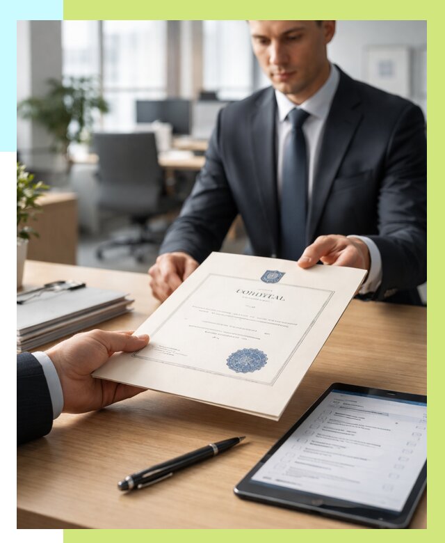 Сертификат ISO 30301 в Сегеже от 36418 р. | Алешин-Сгж - под ключ