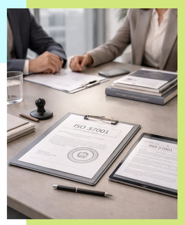 Сертификат ISO 37001 в Сегеже оформить от 124860 р. Алешин-Сгж
