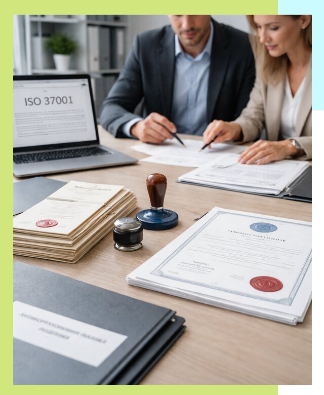 Получение сертификата ISO 37001 по системе борьбы с коррупцией в Сегеже